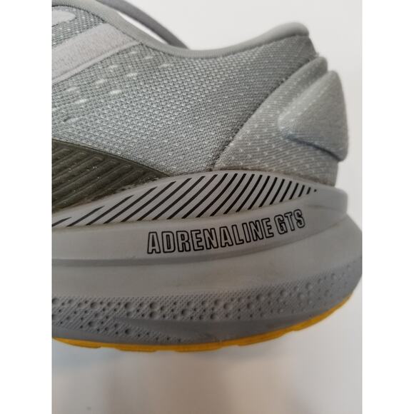 Brooks Adrenaline GTS 25 Gray Men\'s Sneakers Running Shoes Size 10.5 main image 8